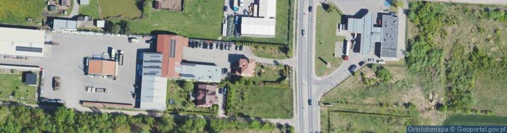 Zdjęcie satelitarne Warszawska ul.