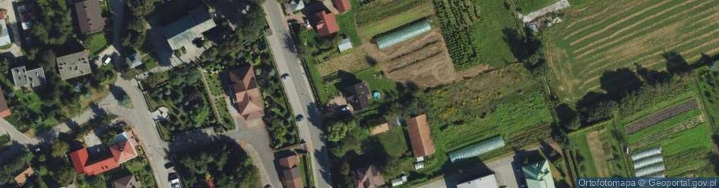 Zdjęcie satelitarne Wawelska ul.