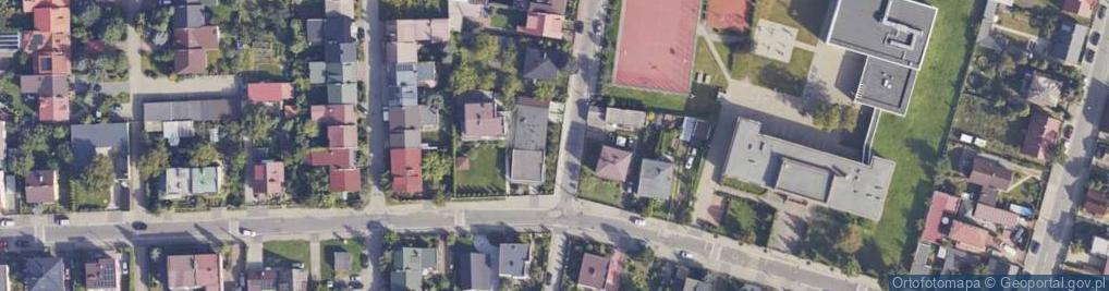 Zdjęcie satelitarne Warneńska ul.