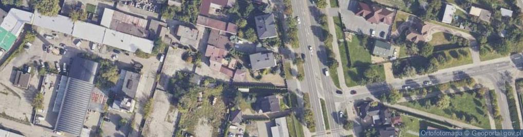 Zdjęcie satelitarne Warszawska ul.