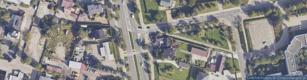 Zdjęcie satelitarne Warszawska ul.