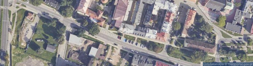 Zdjęcie satelitarne Wałowa ul.