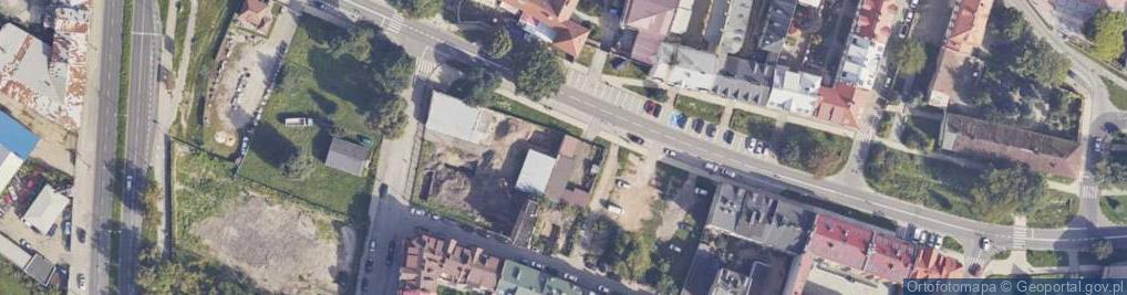 Zdjęcie satelitarne Wałowa ul.