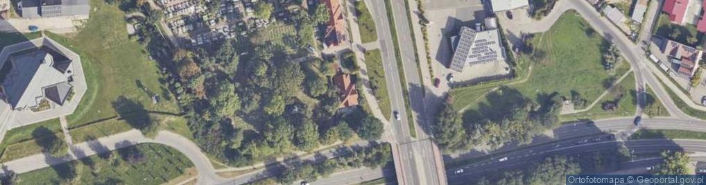 Zdjęcie satelitarne Warszawska ul.