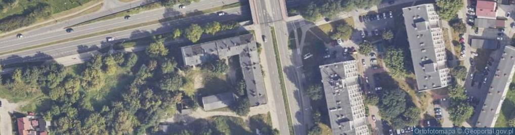 Zdjęcie satelitarne Warszawska ul.