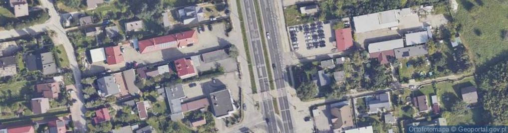 Zdjęcie satelitarne Warszawska ul.