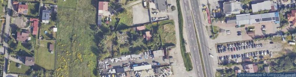 Zdjęcie satelitarne Warszawska ul.