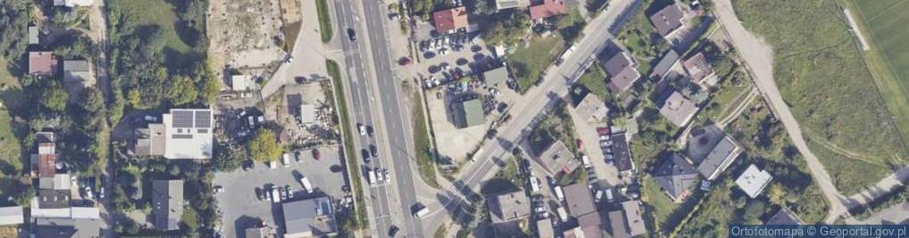 Zdjęcie satelitarne Warszawska ul.