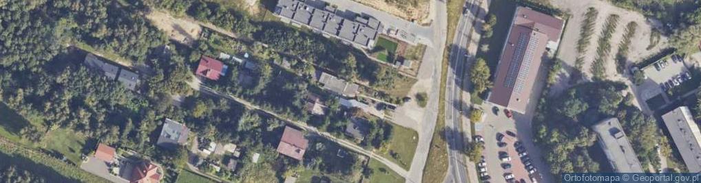 Zdjęcie satelitarne Warsztatowa ul.