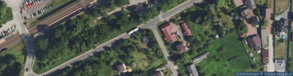 Zdjęcie satelitarne Warszawska ul.