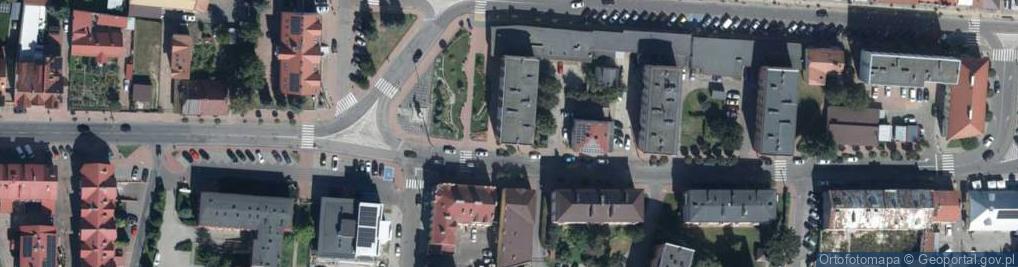 Zdjęcie satelitarne Warszawska ul.