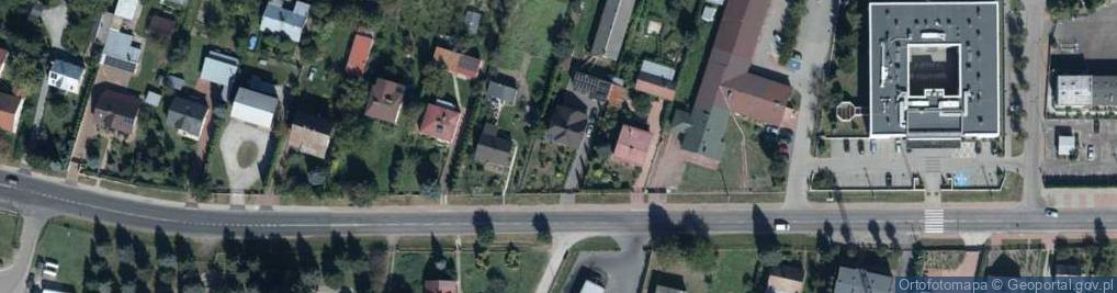 Zdjęcie satelitarne Warszawska ul.