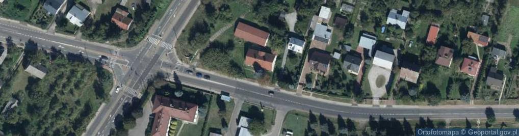 Zdjęcie satelitarne Warszawska ul.