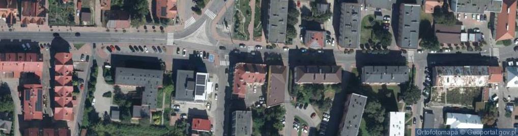 Zdjęcie satelitarne Warszawska ul.