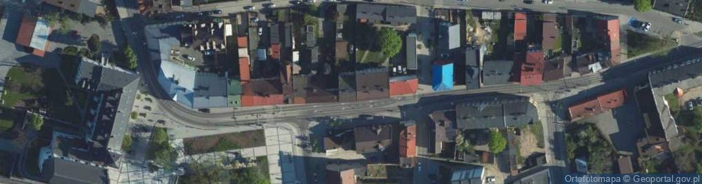 Zdjęcie satelitarne Warszawska ul.