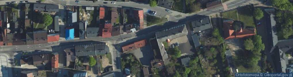 Zdjęcie satelitarne Warszawska ul.
