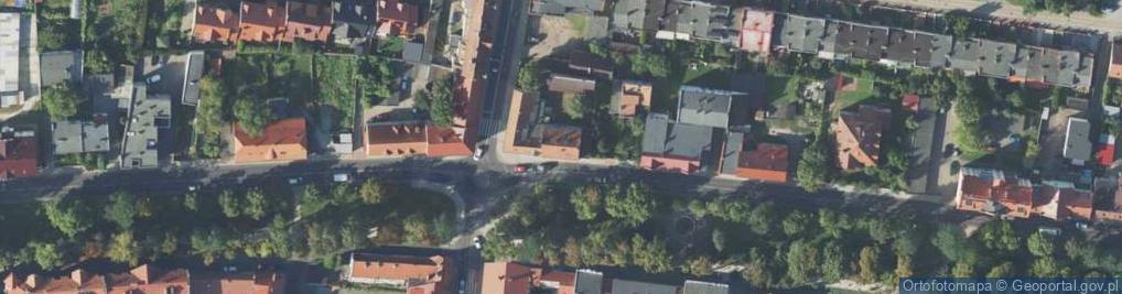 Zdjęcie satelitarne Wały Jarosława Dąbrowskiego, gen. ul.