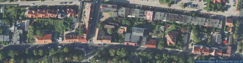 Zdjęcie satelitarne Wały Jarosława Dąbrowskiego, gen. ul.