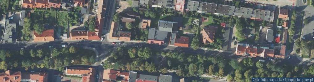 Zdjęcie satelitarne Wały Jarosława Dąbrowskiego, gen. ul.