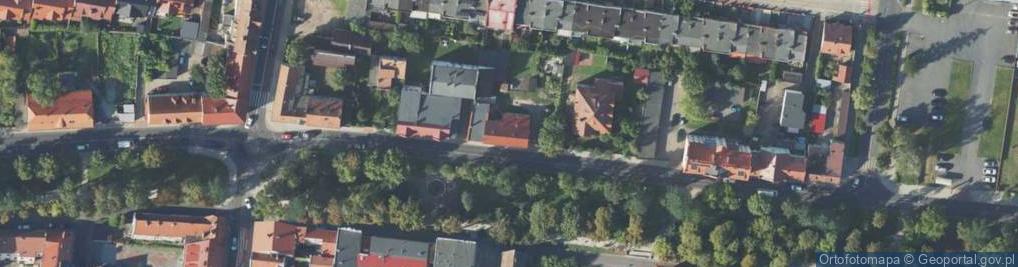 Zdjęcie satelitarne Wały Jarosława Dąbrowskiego, gen. ul.