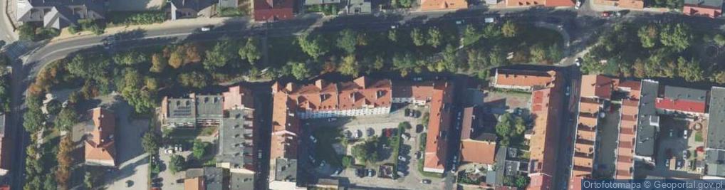Zdjęcie satelitarne Wały Jarosława Dąbrowskiego, gen. ul.