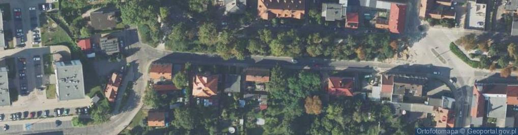 Zdjęcie satelitarne Wały Księcia Józefa Poniatowskiego ul.