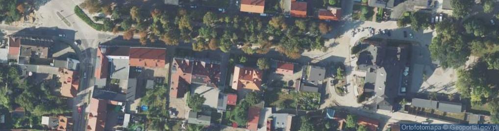 Zdjęcie satelitarne Wały Księcia Józefa Poniatowskiego ul.