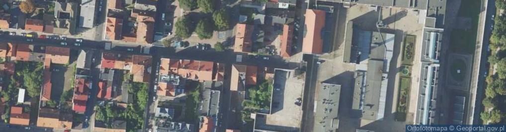Zdjęcie satelitarne Wazów ul.