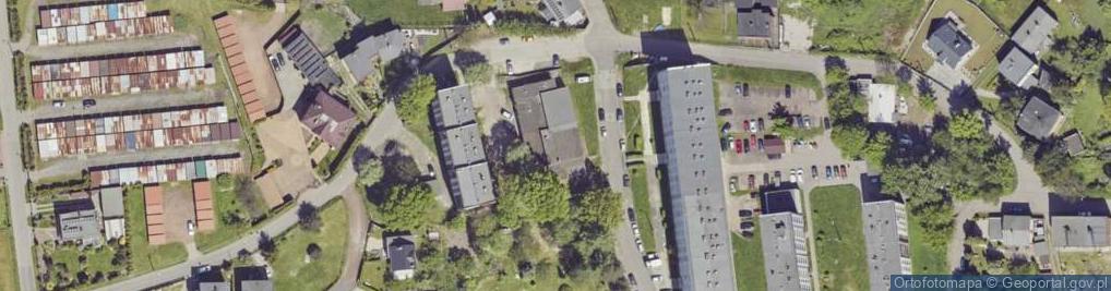 Zdjęcie satelitarne Warsztatowa ul.