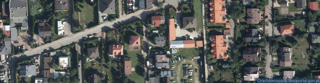 Zdjęcie satelitarne Wakacyjna ul.
