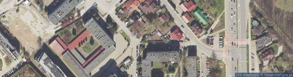Zdjęcie satelitarne Warzywna ul.