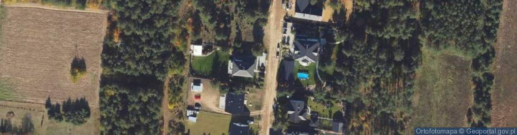 Zdjęcie satelitarne Wakacyjna ul.