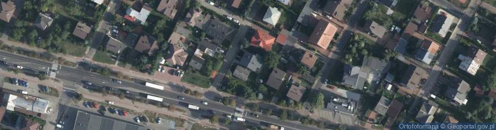 Zdjęcie satelitarne Warszawska ul.