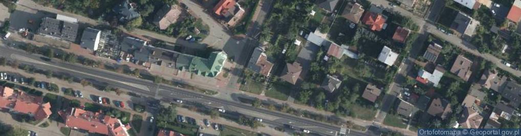 Zdjęcie satelitarne Warszawska ul.