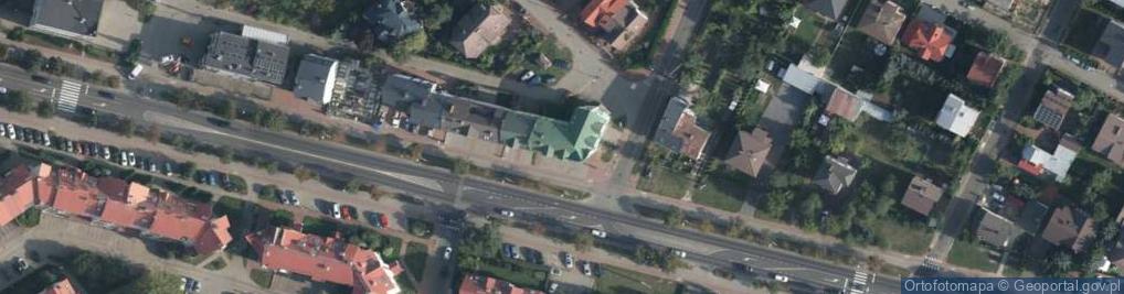 Zdjęcie satelitarne Warszawska ul.