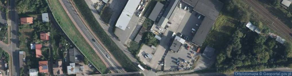 Zdjęcie satelitarne Warszawska ul.