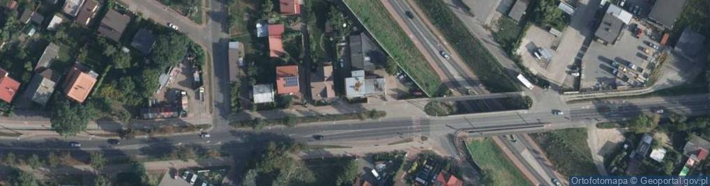 Zdjęcie satelitarne Warszawska ul.