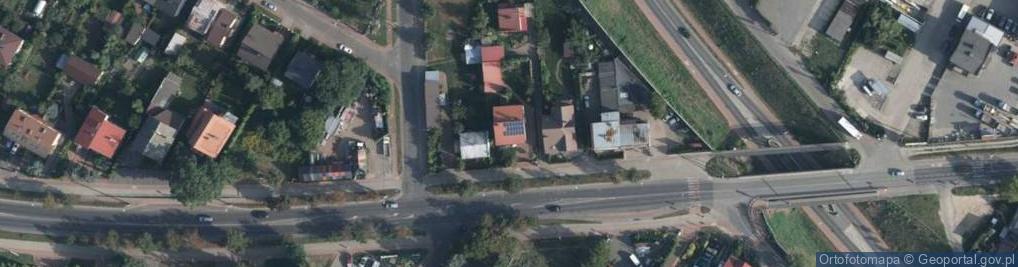 Zdjęcie satelitarne Warszawska ul.