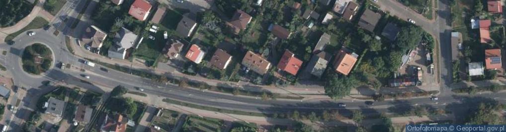 Zdjęcie satelitarne Warszawska ul.