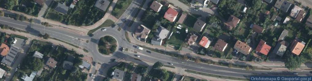 Zdjęcie satelitarne Warszawska ul.