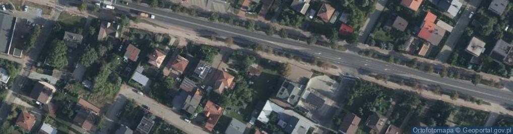 Zdjęcie satelitarne Warszawska ul.