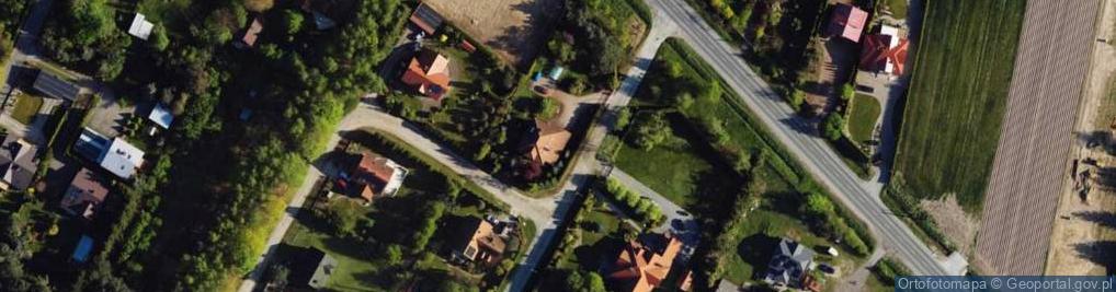 Zdjęcie satelitarne Wakacyjna ul.