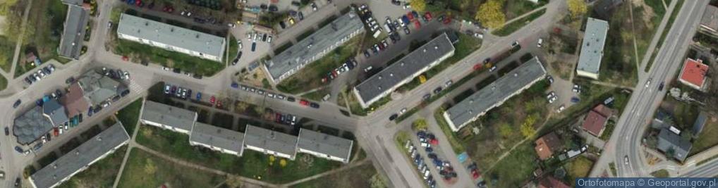 Zdjęcie satelitarne Wańkowicza Melchiora ul.