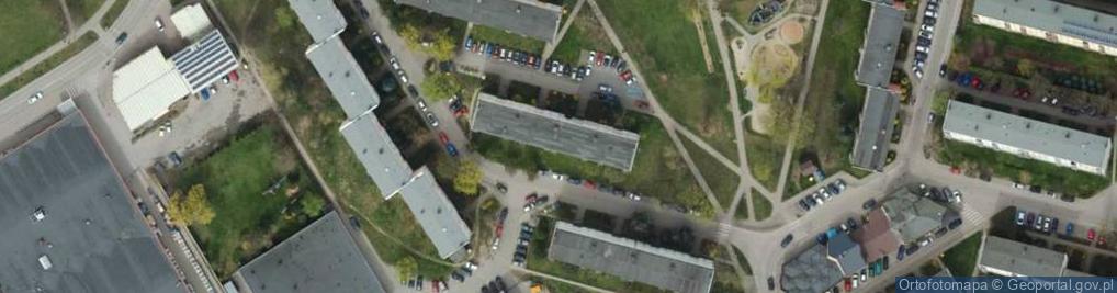 Zdjęcie satelitarne Wańkowicza Melchiora ul.