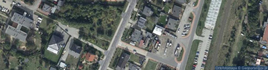 Zdjęcie satelitarne Wągrowiecka ul.