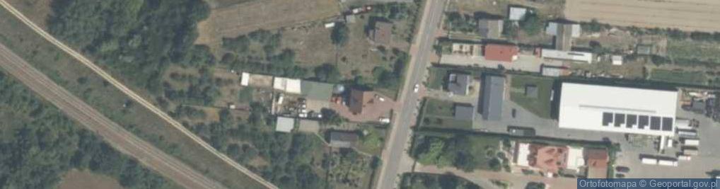 Zdjęcie satelitarne Warszawska ul.