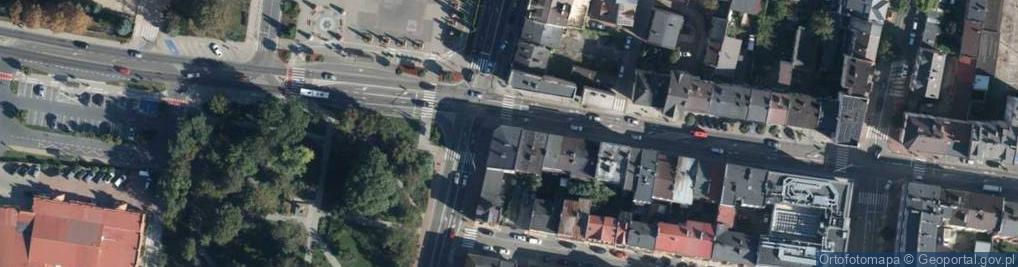 Zdjęcie satelitarne Warszawska ul.