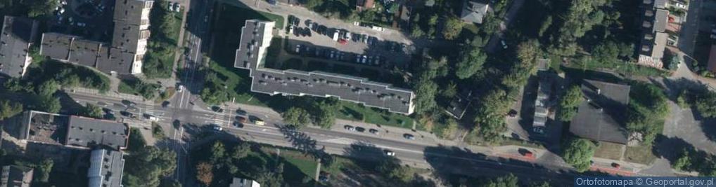 Zdjęcie satelitarne Warszawska ul.
