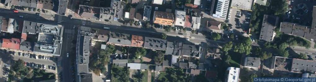 Zdjęcie satelitarne Warszawska ul.