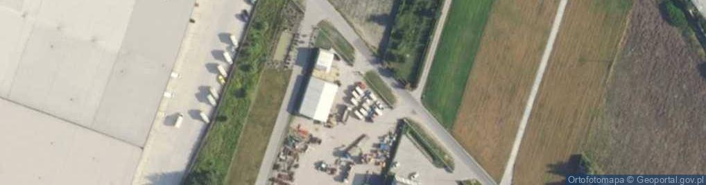 Zdjęcie satelitarne Wąska ul.